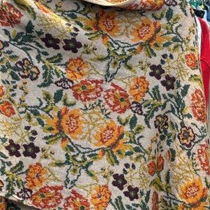 Floral Alpaca Poncho Wrap by Tey Art🌺NWTs